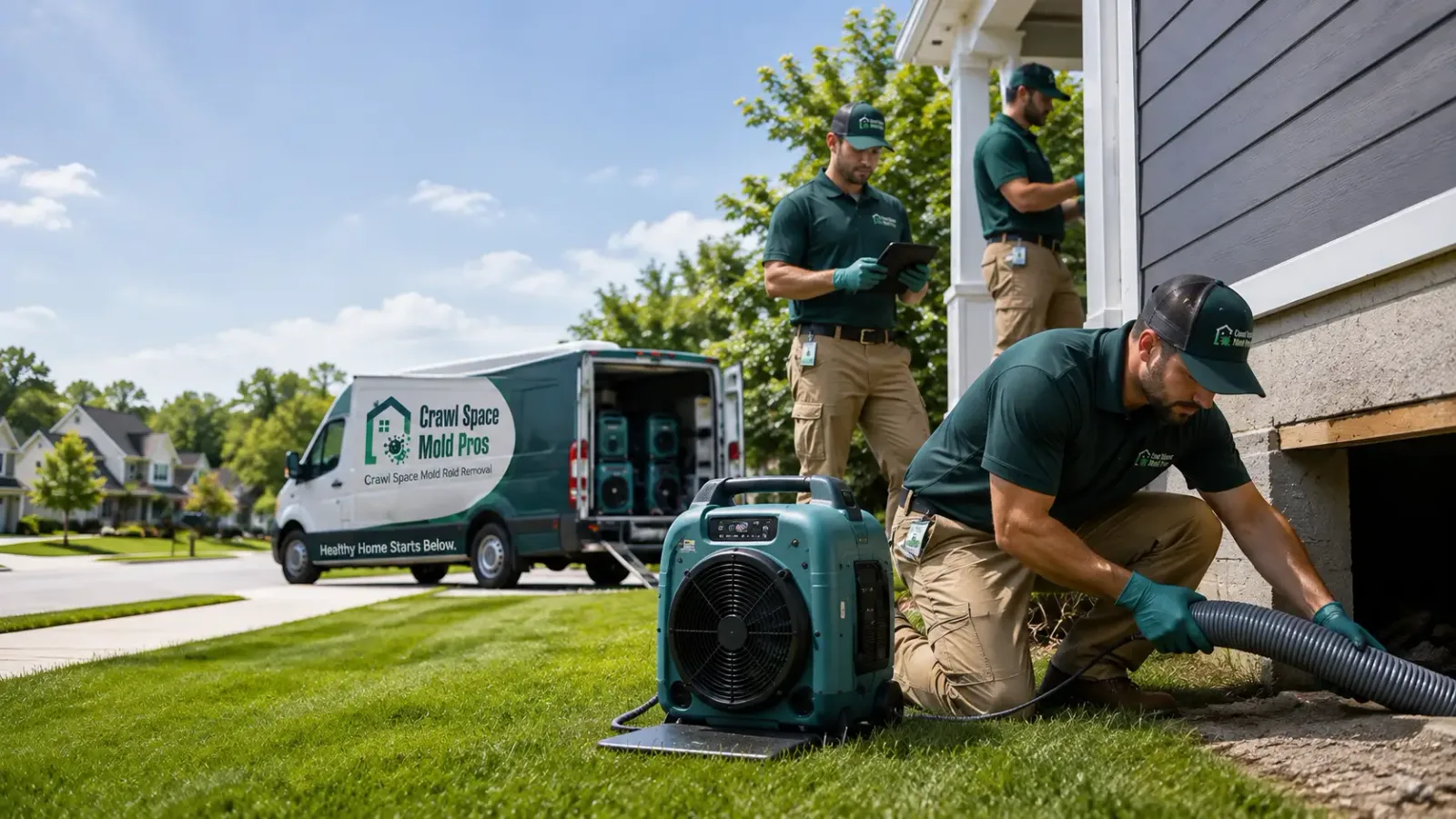 Crawl Space Mold Removal in Portville, NY